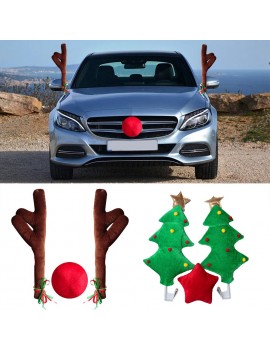 déco voiture noël car decoration christmas rennes sapin tree tahiti fenua shopping