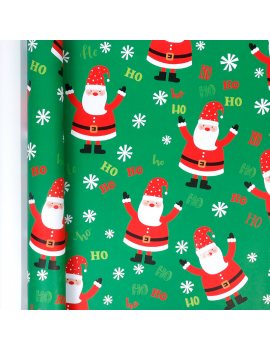 set 3 rouleaux papier cadeau Noel green 3m christmas paper gift tahiti fenua shopping