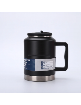 gourde isotherme 2L paille acier inoxydable boisson vaisselle bouteille tahiti fenua shopping