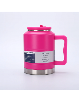 gourde isotherme 2L paille acier inoxydable boisson vaisselle bouteille tahiti fenua shopping