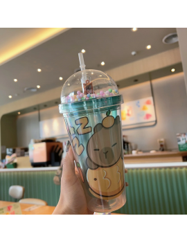 mug castor bubble verre boisson vaisselle capybara color tahiti fenua shopping