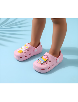 chaussures fun kids crocs enfant coloré fun rose bleu vert jaune licorne lapin dino tahiti fenua shopping