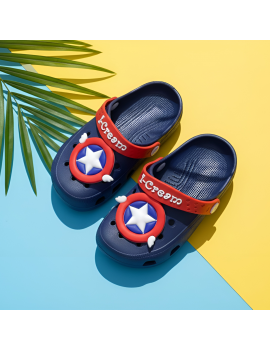 chaussures fun kids crocs enfant coloré fun rose bleu vert jaune licorne lapin dino tahiti fenua shopping