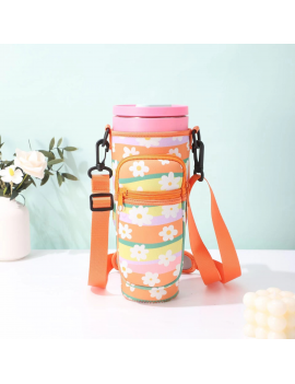 pochette tumbler pocket flower rangement accessoire pratique vaisselle tahiti fenua shopping