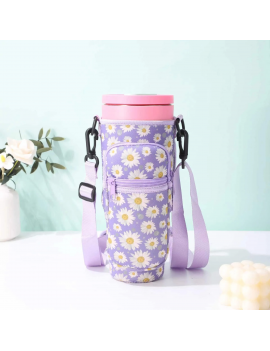 pochette tumbler pocket flower rangement accessoire pratique vaisselle tahiti fenua shopping