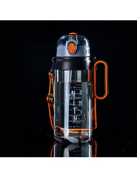 gourde sport 1.6L poignee pvc bouteille entrainement boisson frais vaisselle tahiti fenua shopping