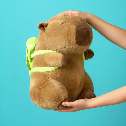 peluche castor plush coussin cute kawaii deco tahiti fenua shopping