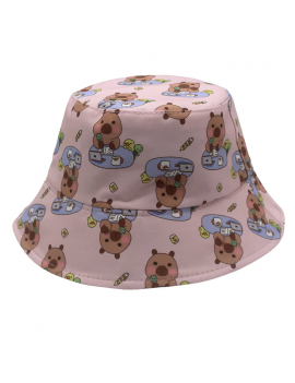 chapeau plage capybara hat castor enfant accessoire beach bob tahiti fenua shopping