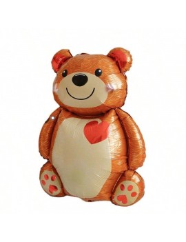 ballon ours cœur XXL saint valentin bear ours balloon fête party tahiti fenua shopping