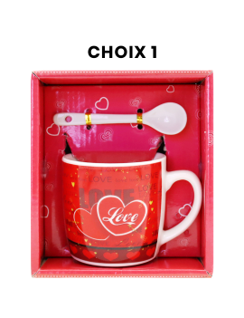 coffret peluche ours love + tasse idée de cadeaux pour la saint valentin fenua shopping tahiti