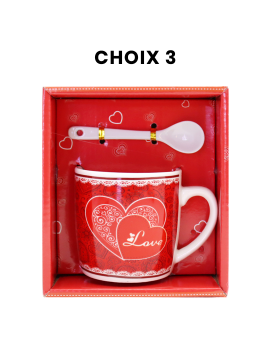 coffret peluche ours love + tasse idée de cadeaux pour la saint valentin fenua shopping tahiti