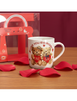 tasse love motif ourson vaisselle ceramique fenua shopping tahiti