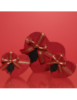 set 3 boites cadeaux coeur emballage cadeaux pour son amoureux ou amoureuse fenua shopping tahiti