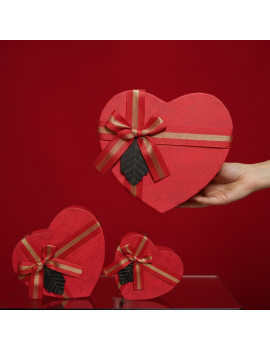 set 3 boites cadeaux coeur emballage cadeaux pour son amoureux ou amoureuse fenua shopping tahiti
