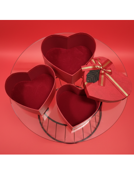 set 3 boites cadeaux coeur emballage cadeaux pour son amoureux ou amoureuse fenua shopping tahiti