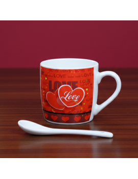 coffret peluche ours love + tasse idée de cadeaux pour la saint valentin fenua shopping tahiti