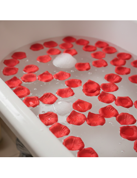 pétales de roses à étaler par terre chemin romantique forme de coeur surprise fête saint valentin tahiti fenua shopping