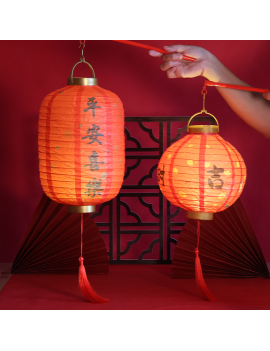 lanterne nouvel an led light lampe crochet tige chinois deco fete tahiti fenua shopping