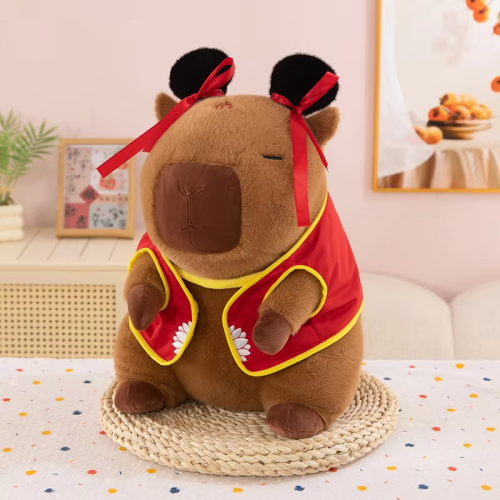 peluche capybara nouvel an plush coussin doux chinois chinese new year tahiti fenua shopping