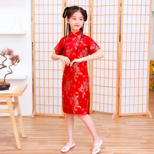 robe nouvel an chinois brodee chinese new year dress enfant kids habillement tahiti fenua shopping