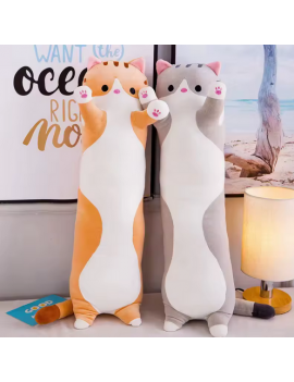 peluche chat cat kawaii tranversin coussin kids tahiti fenua shopping