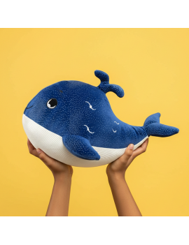 peluche baleine bleu 50cm coussin kids peluche enfants fenua shopping tahiti
