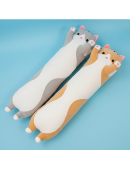 peluche chat cat kawaii tranversin coussin kids tahiti fenua shopping