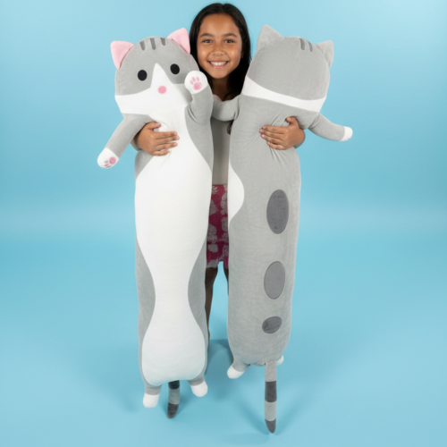 peluche chat cat kawaii tranversin coussin kids tahiti fenua shopping