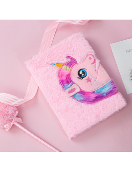 notebook fluffy licorne star notes cahier book livret papeterie unicorn tahiti fenua shopping