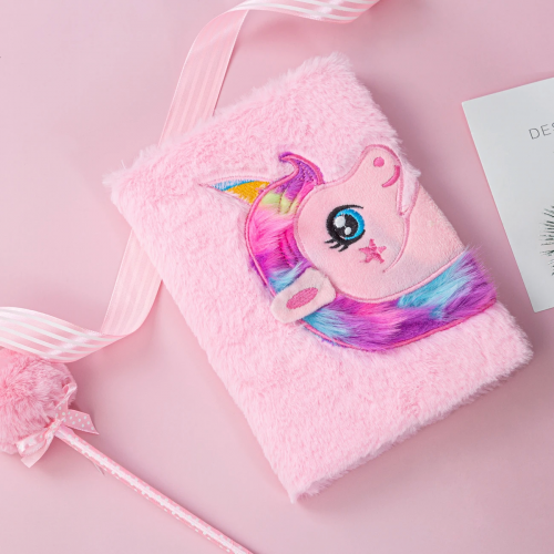 notebook fluffy licorne star notes cahier book livret papeterie unicorn tahiti fenua shopping