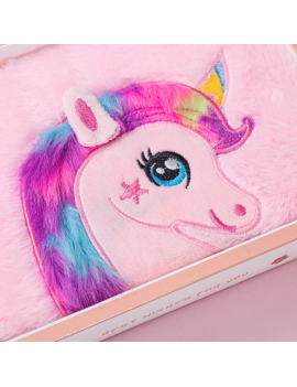 notebook fluffy licorne star notes cahier book livret papeterie unicorn tahiti fenua shopping