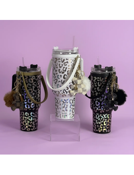 pack tumbler + accessoires classy bear tumbler isotherme et ses accessoires élégants fenua shopping tahiti