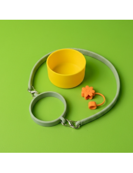 pack tumbler + accessoires color block tumbler isotherme et ses accessoires colorés et fun fenua shopping tahiti