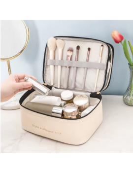 trousse de toilette 2 compartiments cosmetic bag fenua shopping tahiti