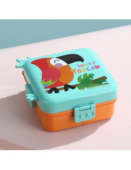 lunch box tropic toucan dejeuner enfant kids repas vaisselle tahiti fenua shopping