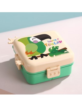 lunch box tropic toucan dejeuner enfant kids repas vaisselle tahiti fenua shopping