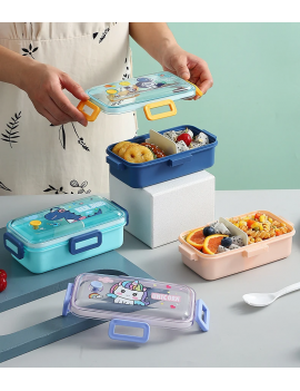 lunch box 1 etage astronaute space licorne unicorn dinosaure repas dejeuner kids enfant vaisselle tahiti fenua shopping