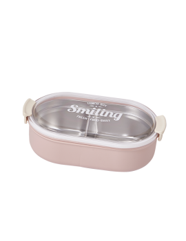 lunch box iso oval 24,5cm boite repas dejeuner acier isotherme tahiti fenua shopping