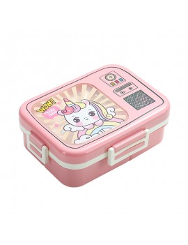 lunch box kid rétro 23cm repas dejeuner boite enfant vaisselle tahiti fenua shopping