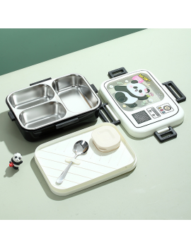 lunch box kid rétro 23cm repas dejeuner boite enfant vaisselle tahiti fenua shopping