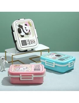 lunch box kid rétro 23cm repas dejeuner boite enfant vaisselle tahiti fenua shopping