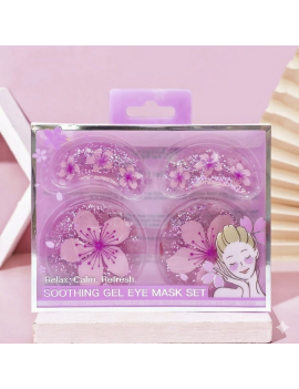 set 2 paires patch yeux accessoires beauté cernes bien etre tahiti fenua shopping