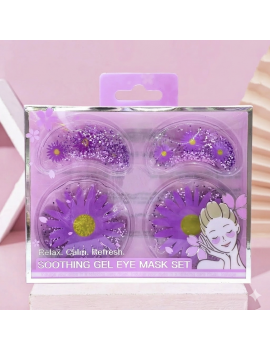 set 2 paires patch yeux accessoires beauté cernes bien etre tahiti fenua shopping