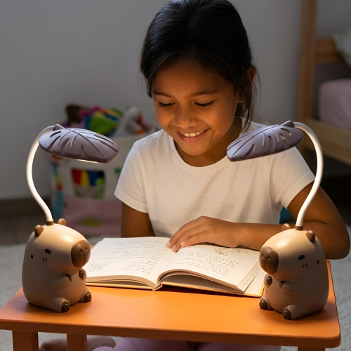 lampe bureau capybara light veilleuse desk deco kids enfant tahiti fenua shopping