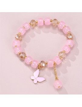 bracelets perles charm papillon accessoire enfant kids poignet tahiti fenua shopping