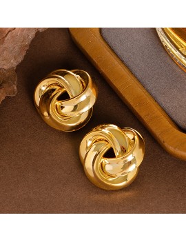 boucles gold rosace boucle d'oreilles earings bijoux jewelry accessoire beaute tahiti fenua shopping