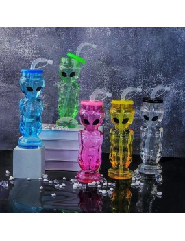 gourde longue kids alien space galaxy bouteille pvc vaisselle enfant tahiti fenua shopping