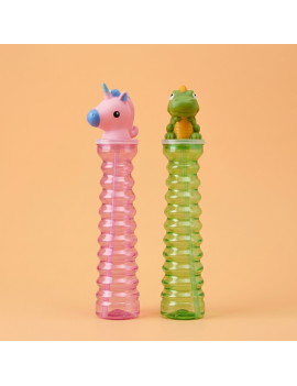 gourde longue kids ondulee enfant bouteille pvc robot licorne unicorn dino dinosaure tahiti fenua shopping