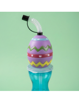 gourde longue pâques easter bouteille pvc enfant kids poussin oeuf tahiti fenua shopping