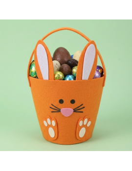 panier lapin feutrine rabbit bag kids enfant oeufs paques easter tahiti fenua shopping